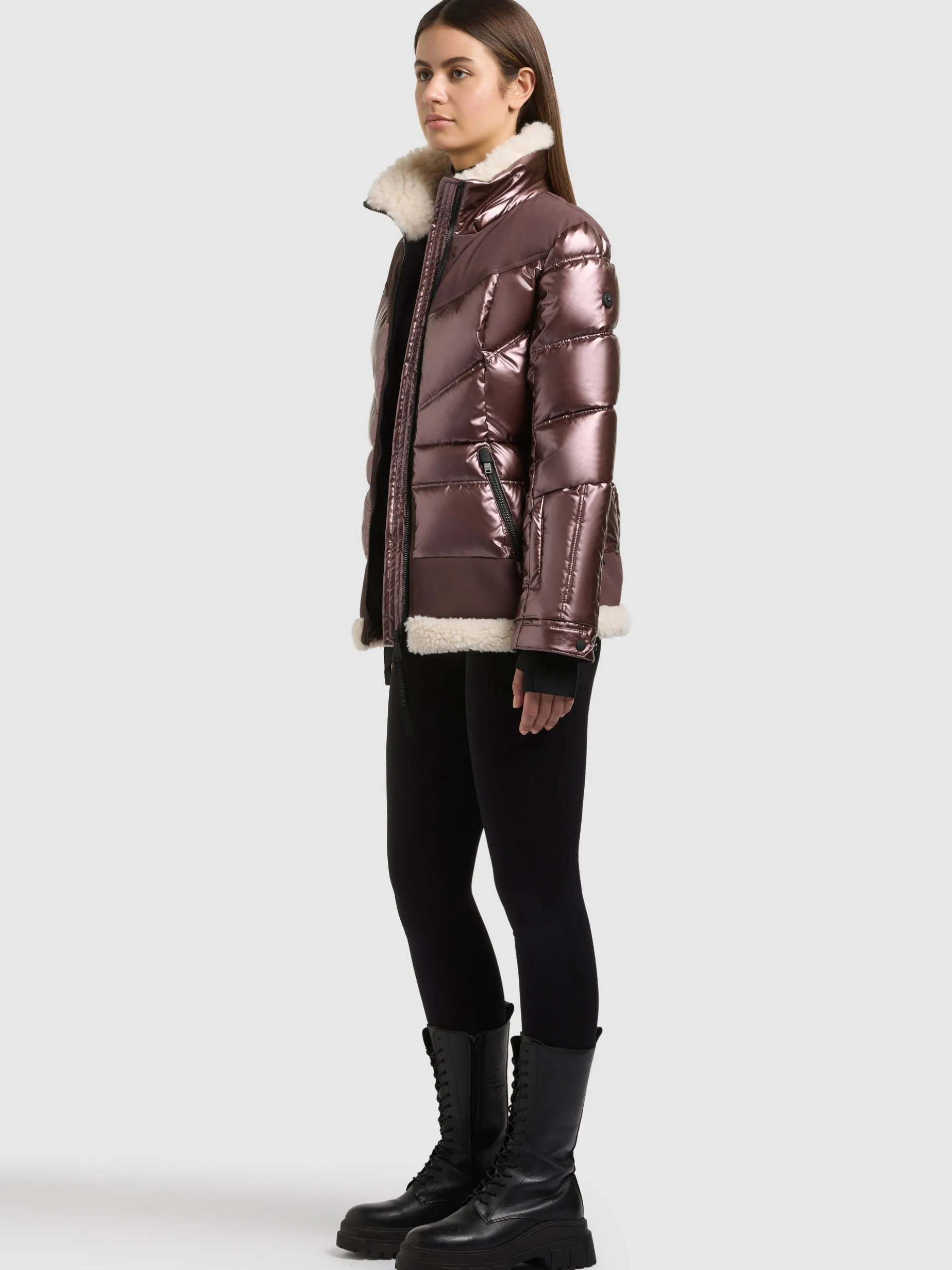 Jacke ADRIENNE LIQUID CHERRY