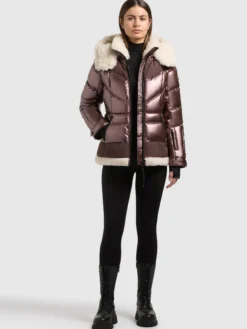 Jacke ADRIENNE LIQUID CHERRY