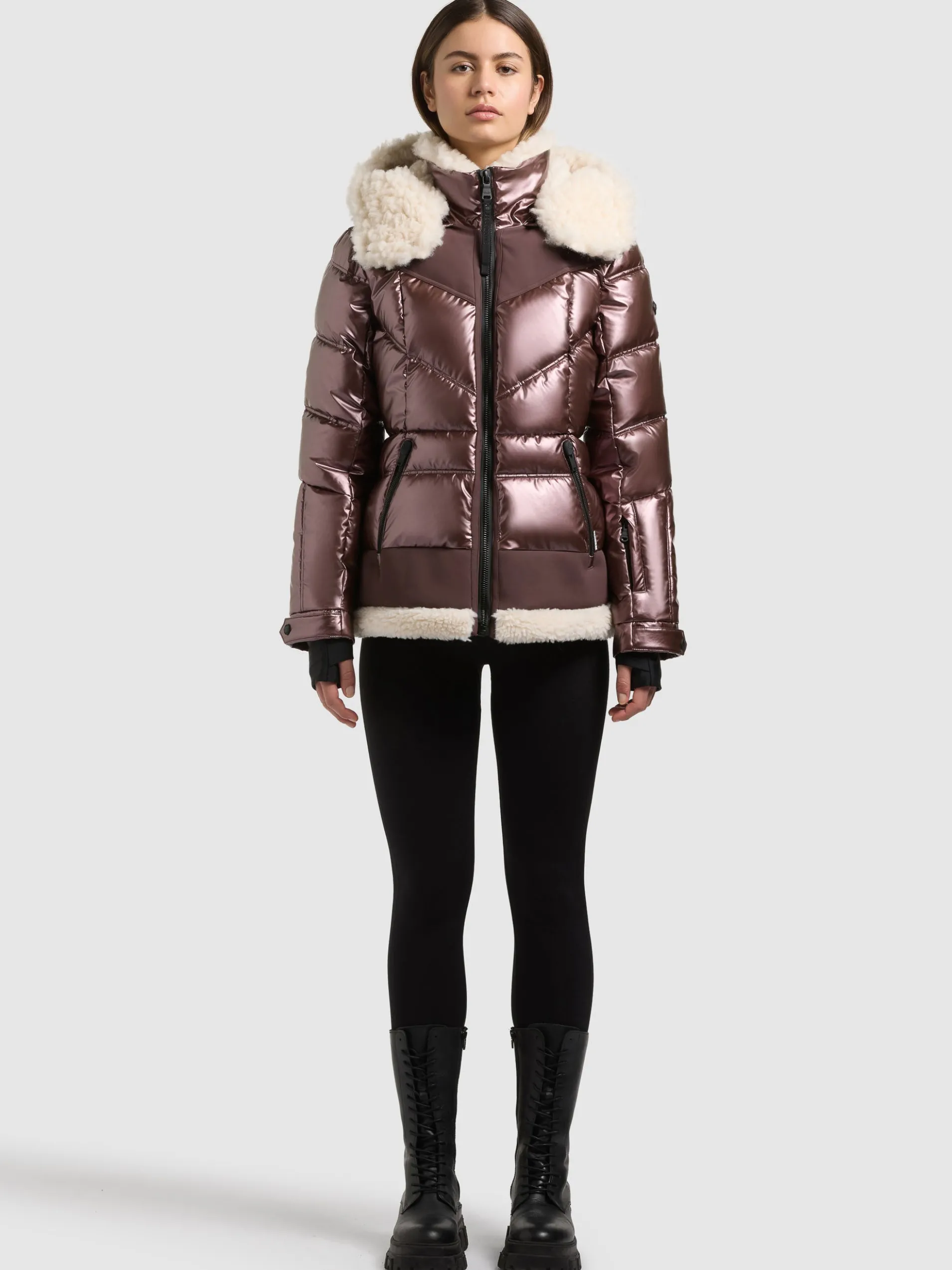 Jacke ADRIENNE LIQUID CHERRY