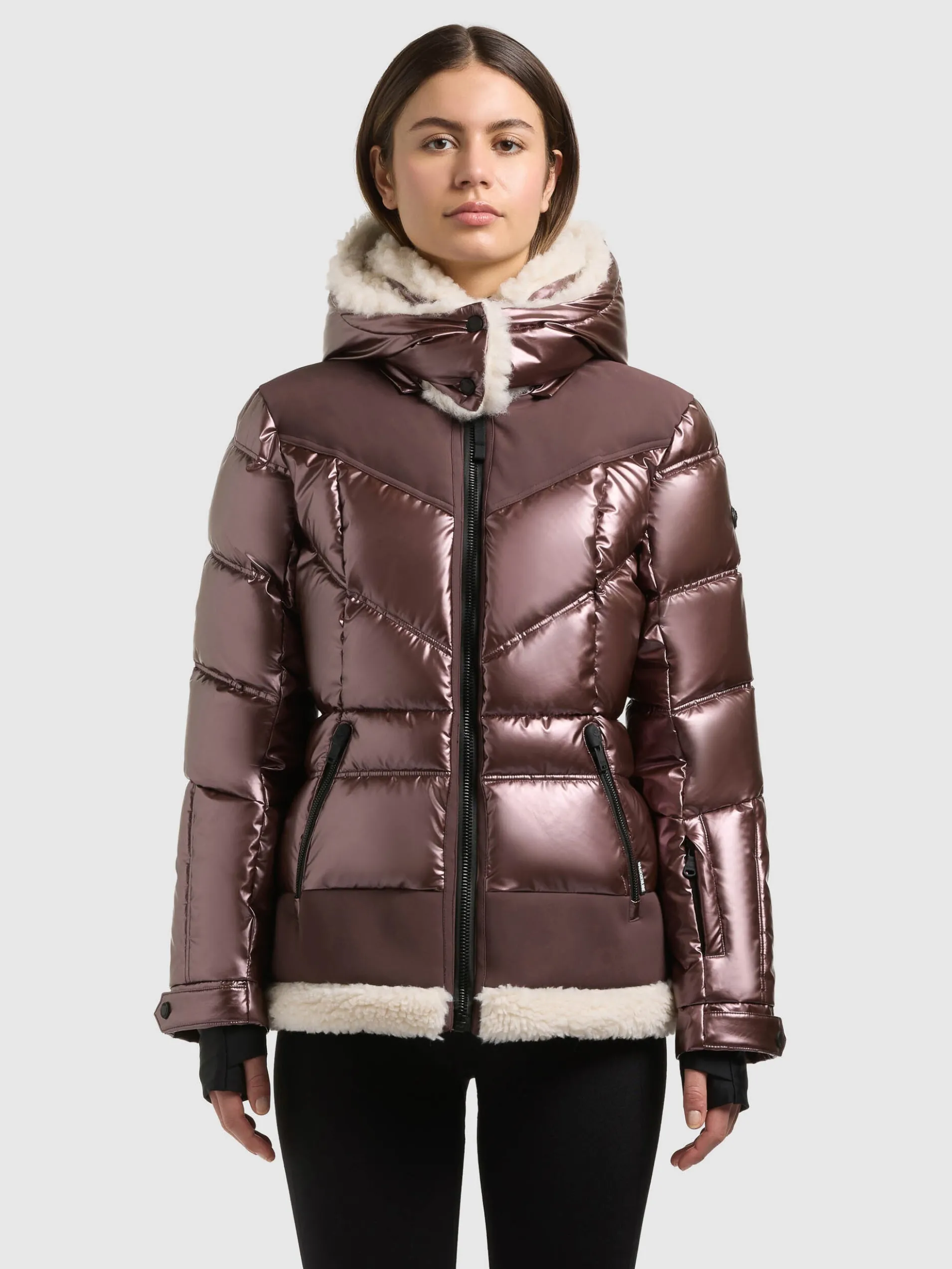 Jacke ADRIENNE LIQUID CHERRY