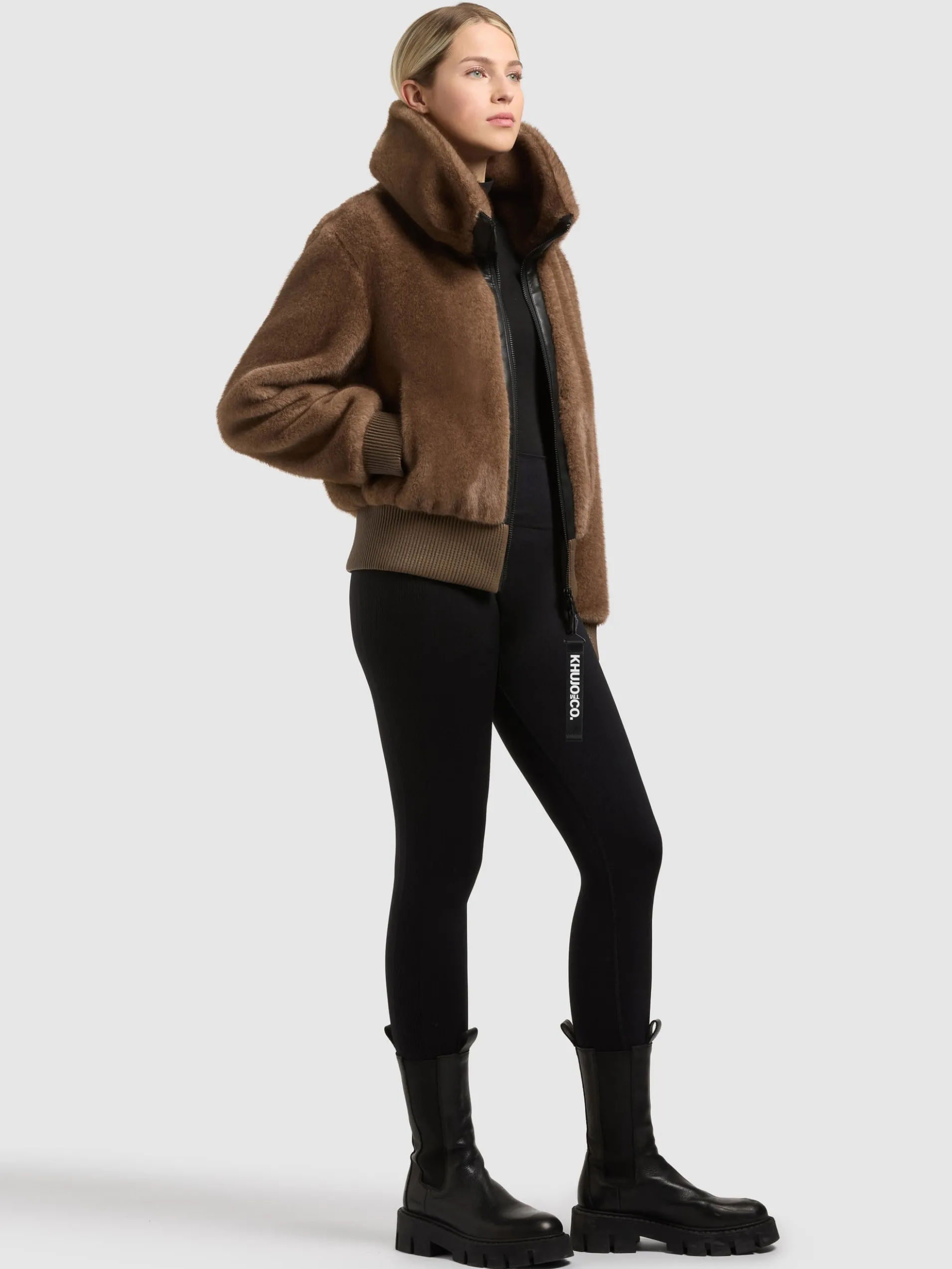 Jacke ANAHI RED BROWN