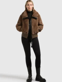 Jacke ANAHI RED BROWN