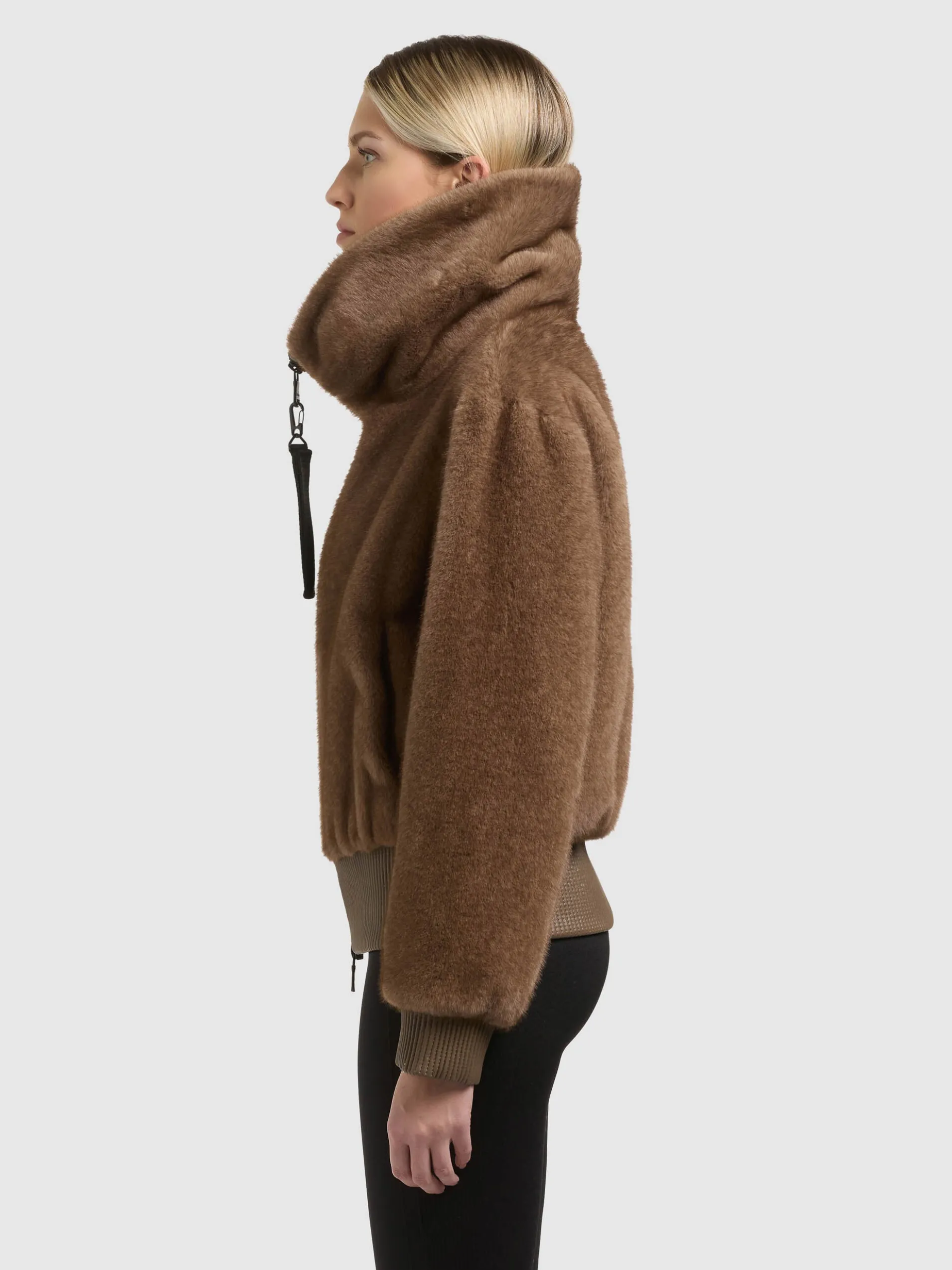 Jacke ANAHI RED BROWN
