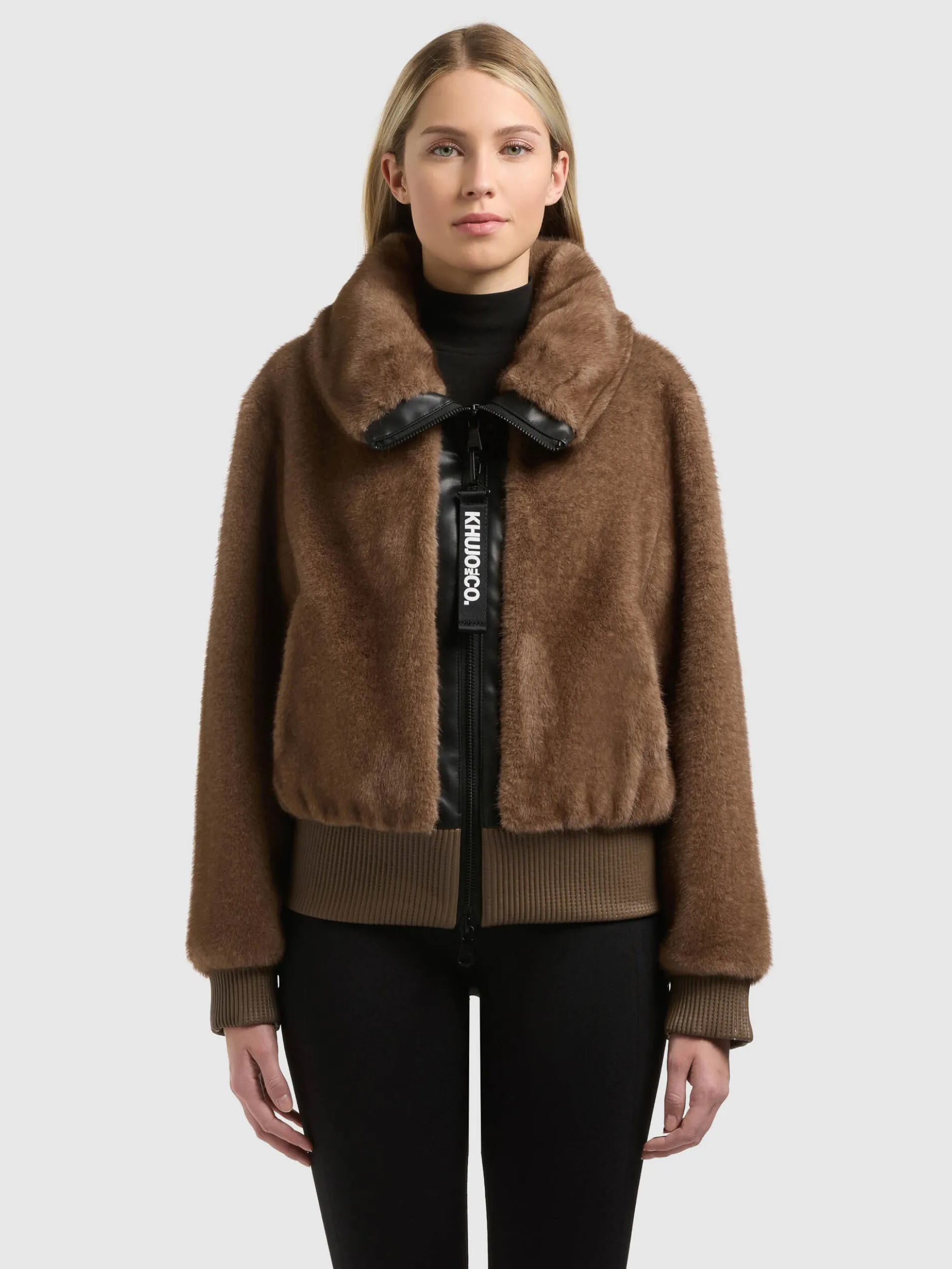 Jacke ANAHI RED BROWN