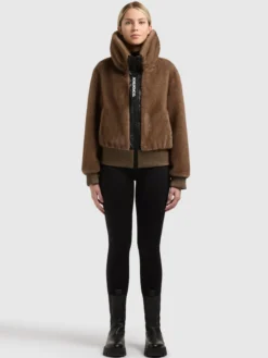 Jacke ANAHI RED BROWN