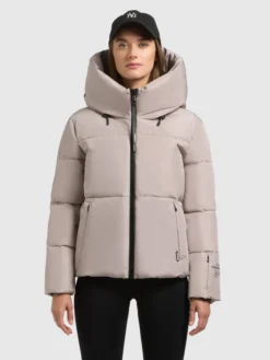 Jacke AUDREY MATT DUSTY BEIGE