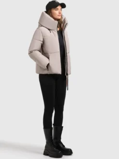 Jacke AUDREY MATT DUSTY BEIGE