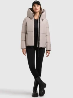 Jacke AUDREY MATT DUSTY BEIGE
