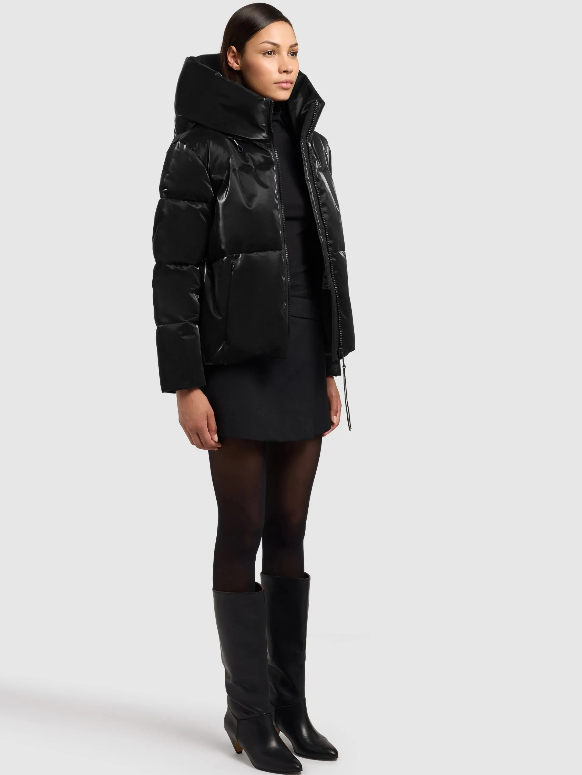 Jacke AUDREY SHINY BLACK
