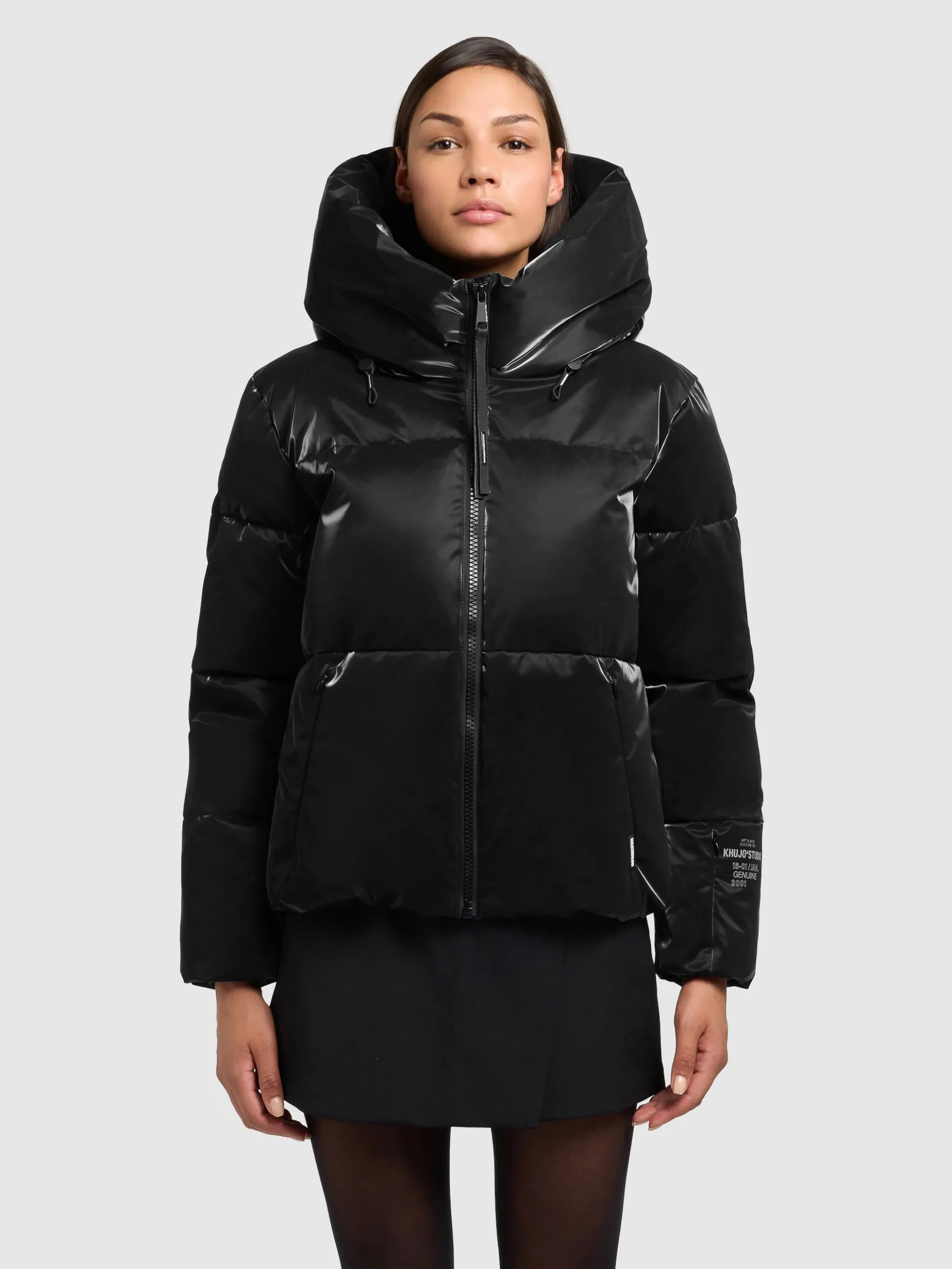 Jacke AUDREY SHINY BLACK