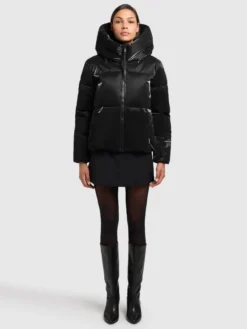 Jacke AUDREY SHINY BLACK