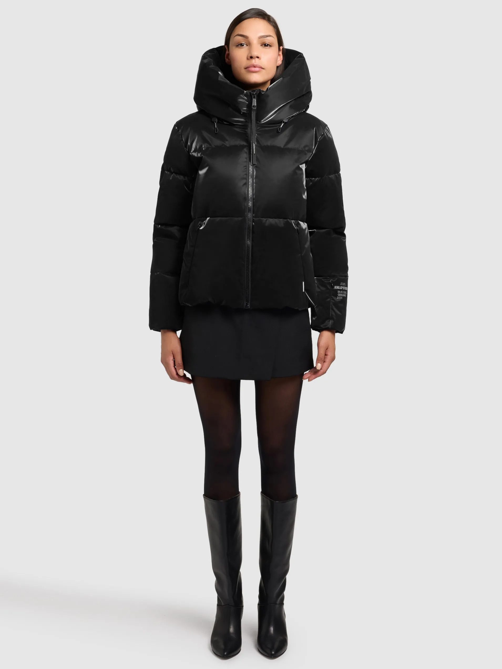 Jacke AUDREY SHINY BLACK