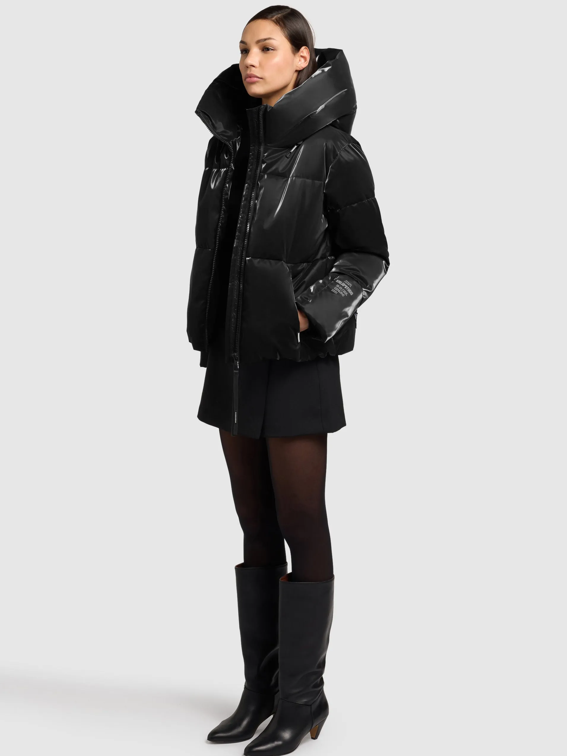 Jacke AUDREY SHINY BLACK