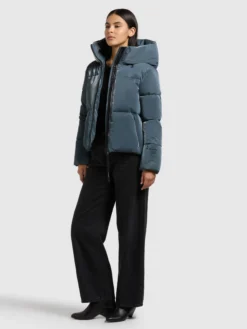 Jacke AUDREY SHINY DIM BLUE