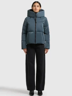 Jacke AUDREY SHINY DIM BLUE