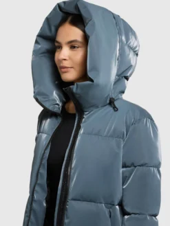 Jacke AUDREY SHINY DIM BLUE
