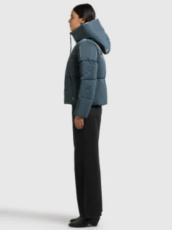 Jacke AUDREY SHINY DIM BLUE