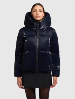 Jacke AUDREY SHINY MIDNIGHT BLUE