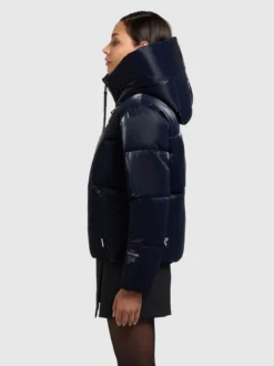 Jacke AUDREY SHINY MIDNIGHT BLUE