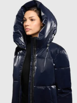 Jacke AUDREY SHINY MIDNIGHT BLUE