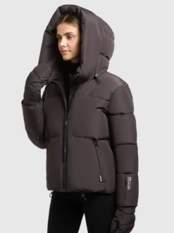 Jacke AUDREY2 WITH GLOVES MOODY PLUM
