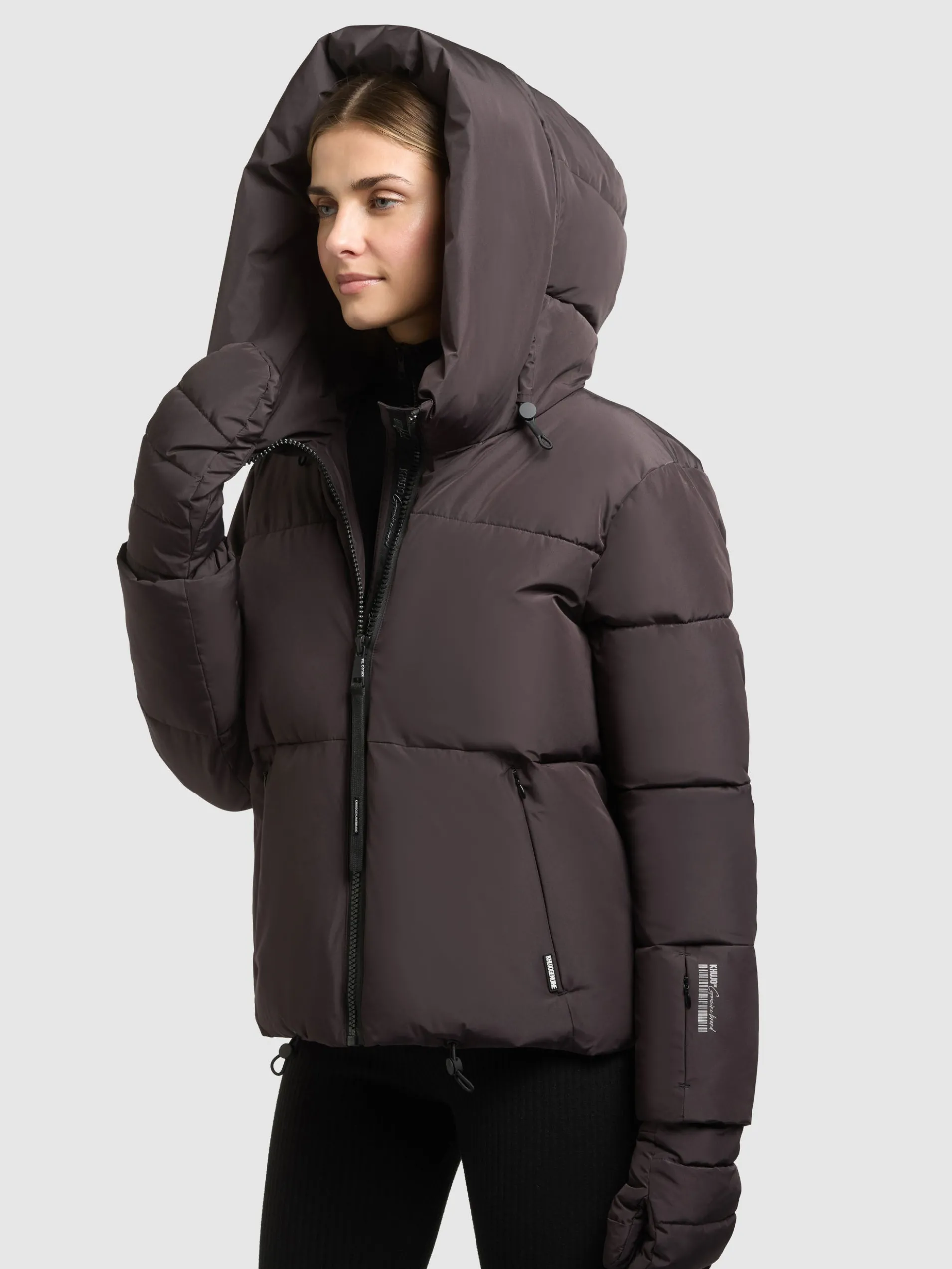 Jacke AUDREY2 WITH GLOVES MOODY PLUM