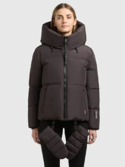Jacke AUDREY2 WITH GLOVES MOODY PLUM