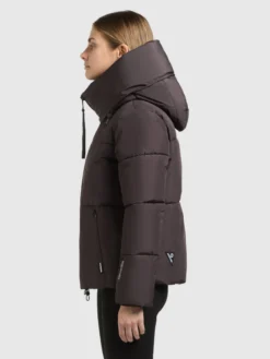 Jacke AUDREY2 WITH GLOVES MOODY PLUM