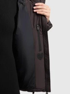Jacke AUDREY2 WITH GLOVES MOODY PLUM