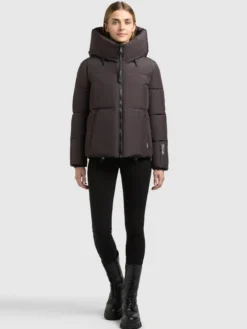 Jacke AUDREY2 WITH GLOVES MOODY PLUM