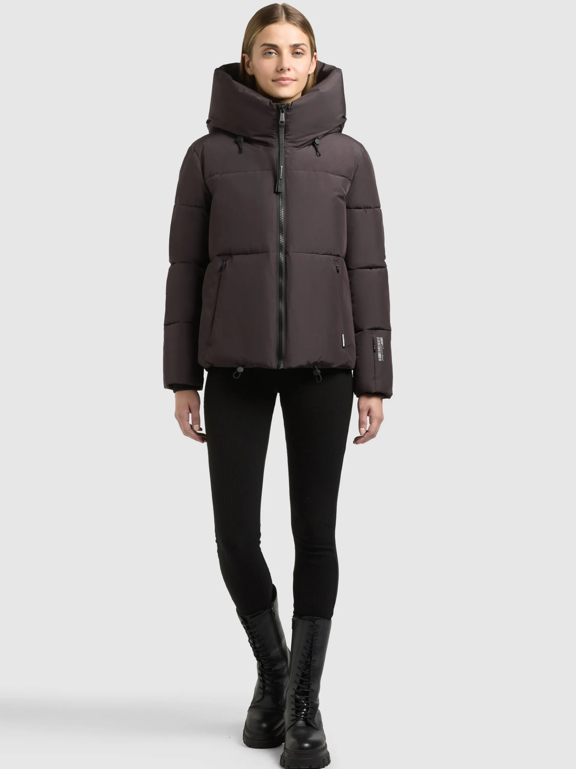 Jacke AUDREY2 WITH GLOVES MOODY PLUM