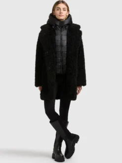 Jacke BRIANA - 2IN1 (Einsatz herausnehmbar) BLACK