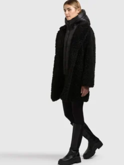 Jacke BRIANA - 2IN1 (Einsatz herausnehmbar) BLACK