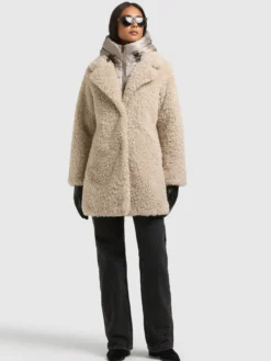 Jacke BRIANA - 2IN1 (Einsatz herausnehmbar) TAUPE