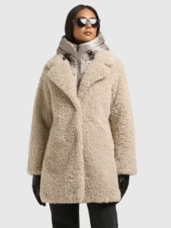 Jacke BRIANA - 2IN1 (Einsatz herausnehmbar) TAUPE
