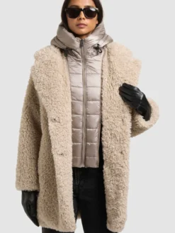 Jacke BRIANA - 2IN1 (Einsatz herausnehmbar) TAUPE