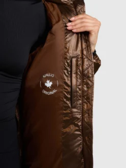 Jacke CARA COPPER BROWN