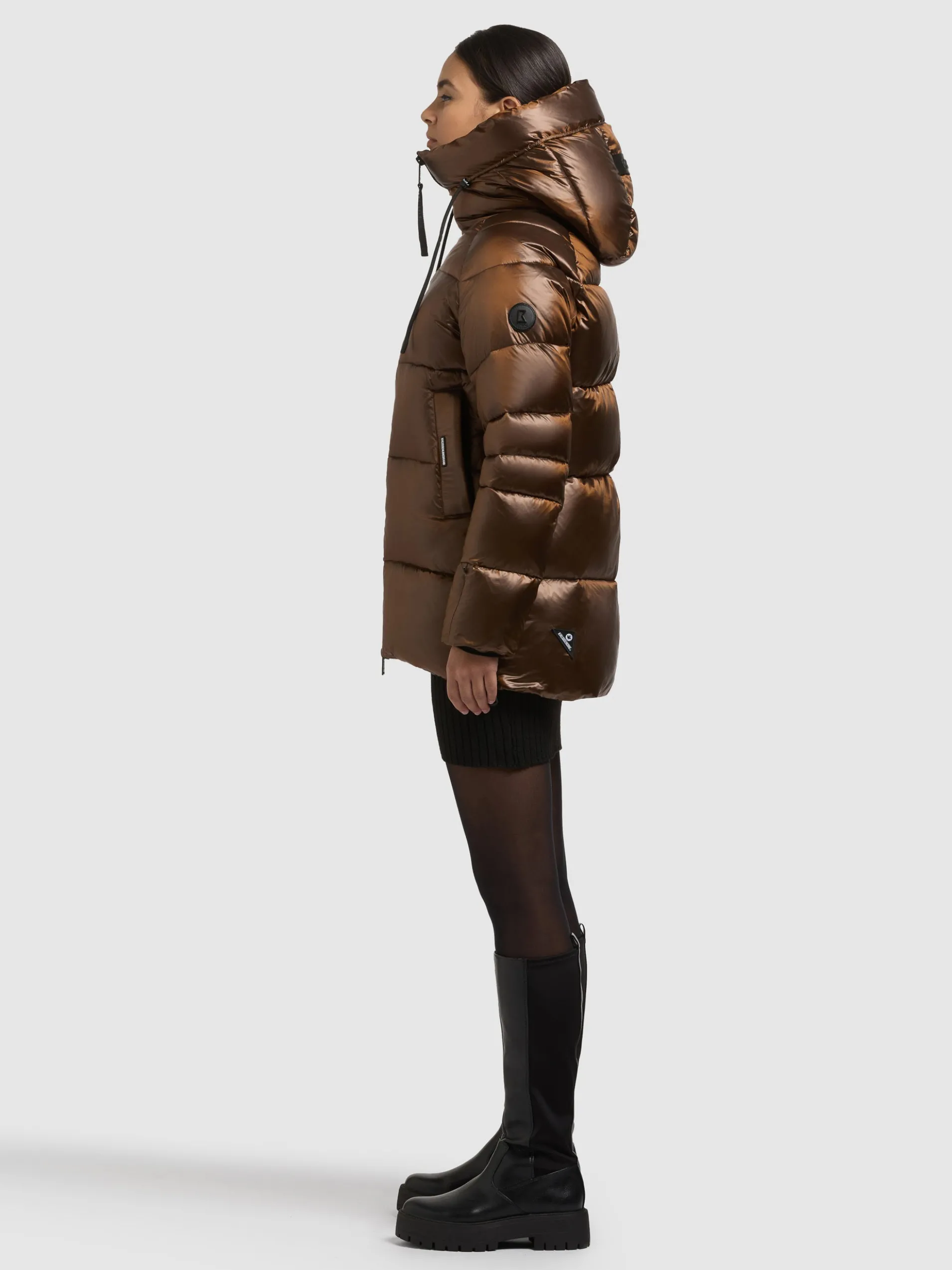 Jacke CARA COPPER BROWN