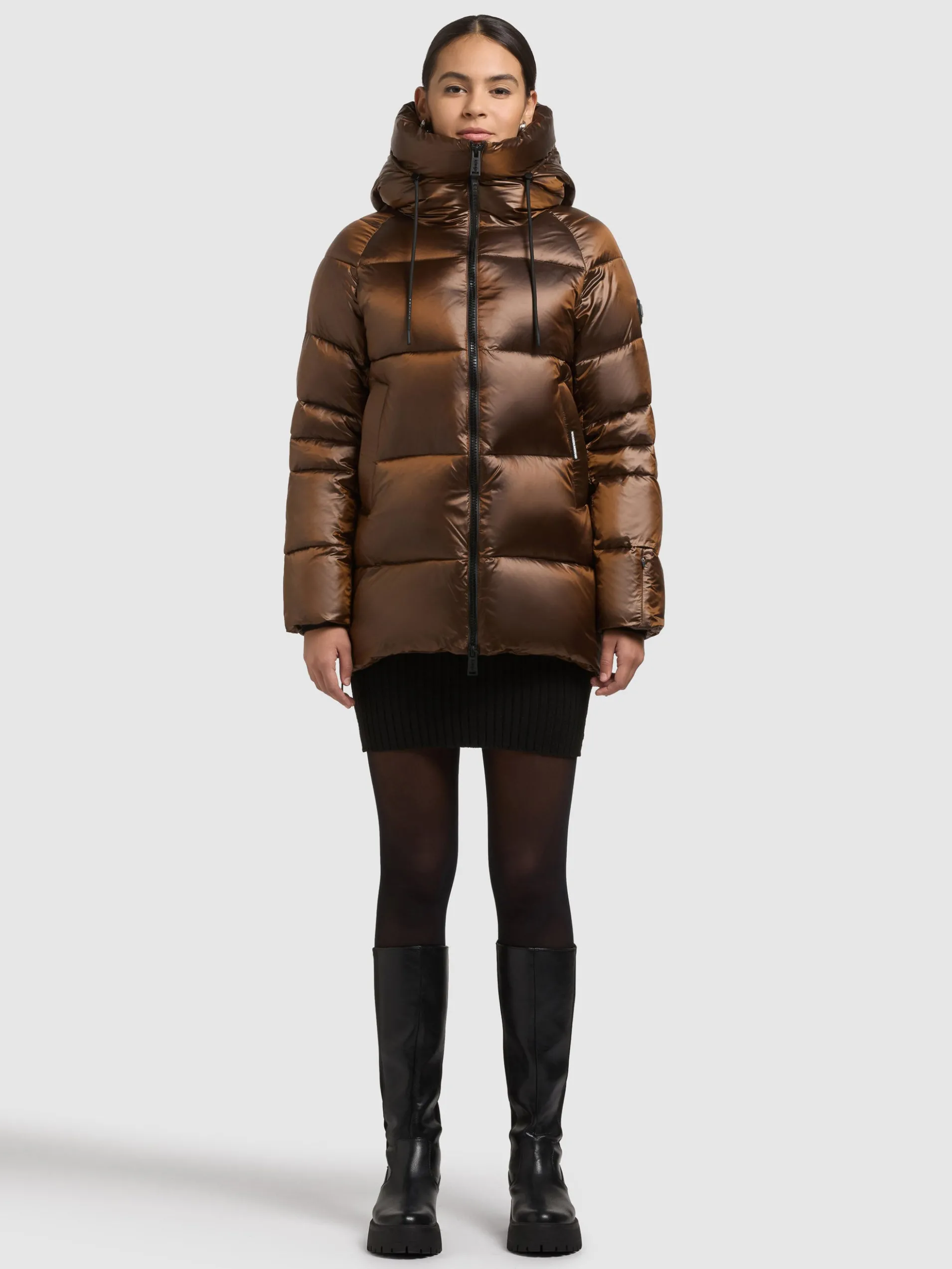 Jacke CARA COPPER BROWN