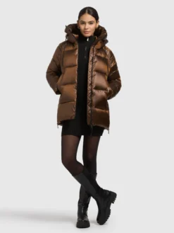 Jacke CARA COPPER BROWN