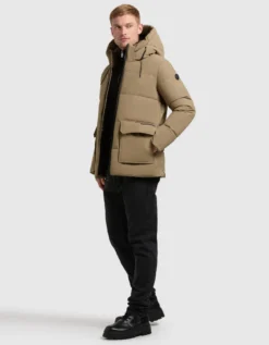 Jacke CASPAR LICHEN BEIGE