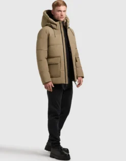 Jacke CASPAR LICHEN BEIGE