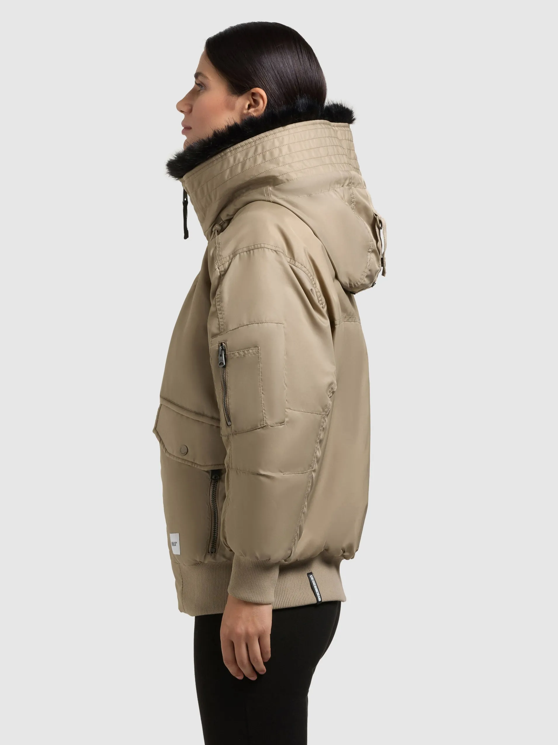 Jacke CELA BOMBER BEIGE
