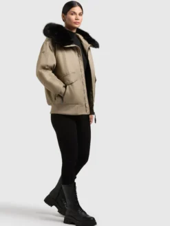 Jacke CELA BOMBER BEIGE