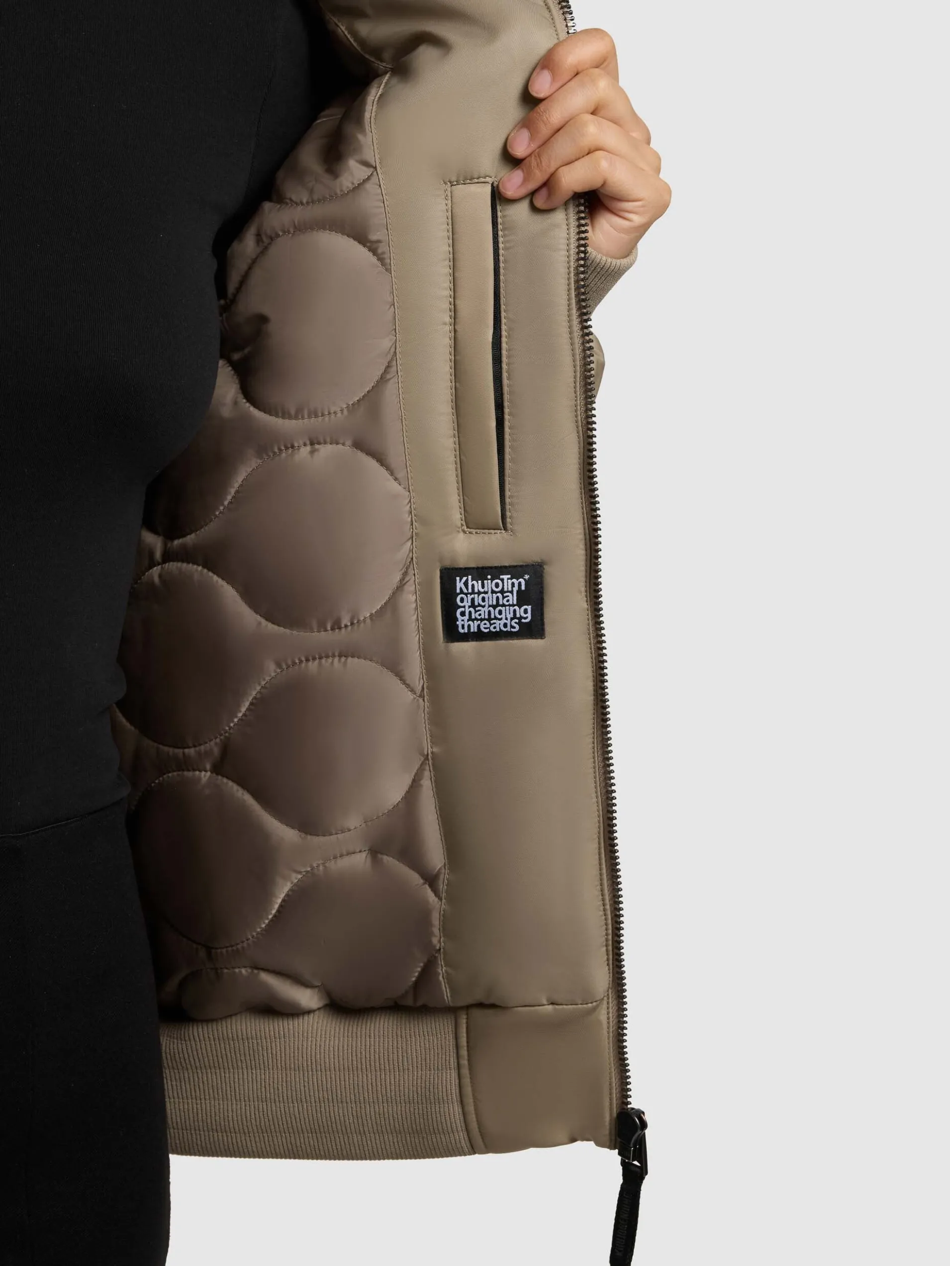 Jacke CELA BOMBER BEIGE