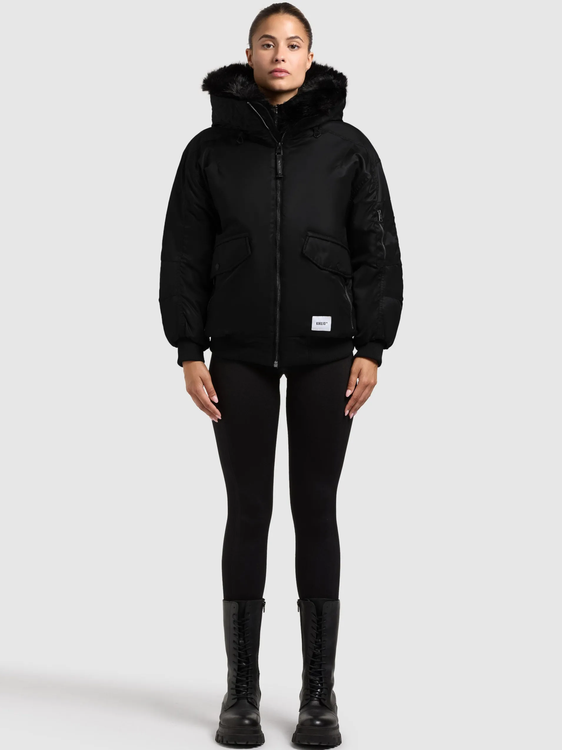 Jacke CELA BOMBER BLACK
