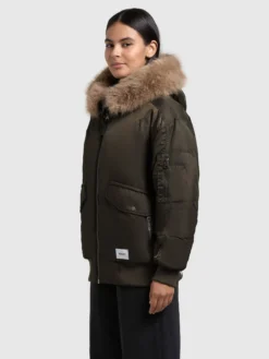 Jacke CELA FOREST GREEN
