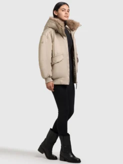 Jacke CELA LIGHT BEIGE