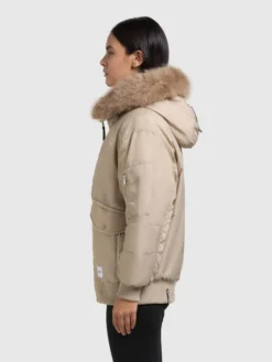 Jacke CELA LIGHT BEIGE