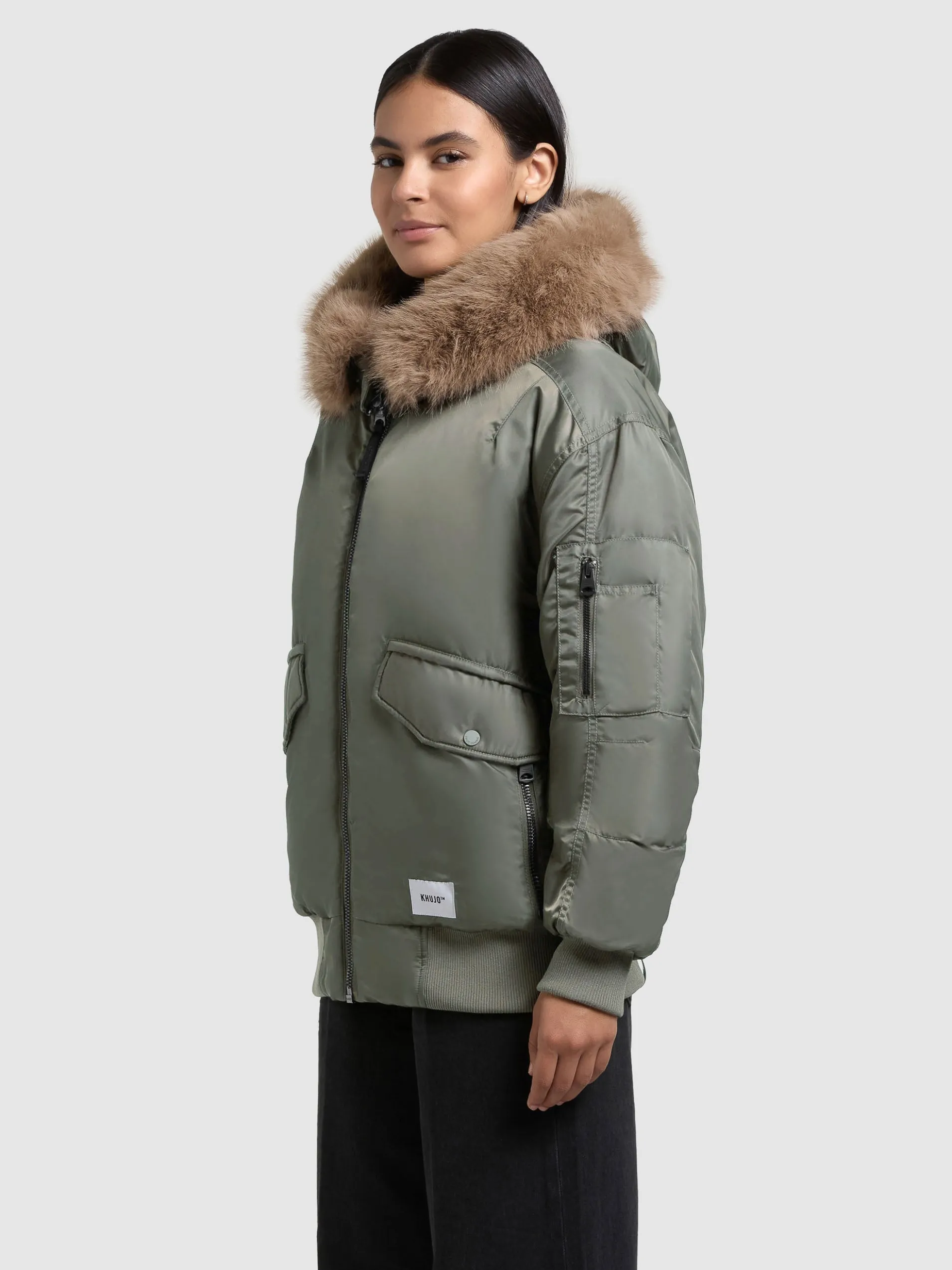 Jacke CELA SAGE GREEN
